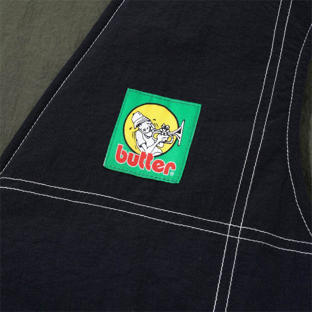 Butter Goods Reversible Vest Black Army - 50-50 Skate Shop