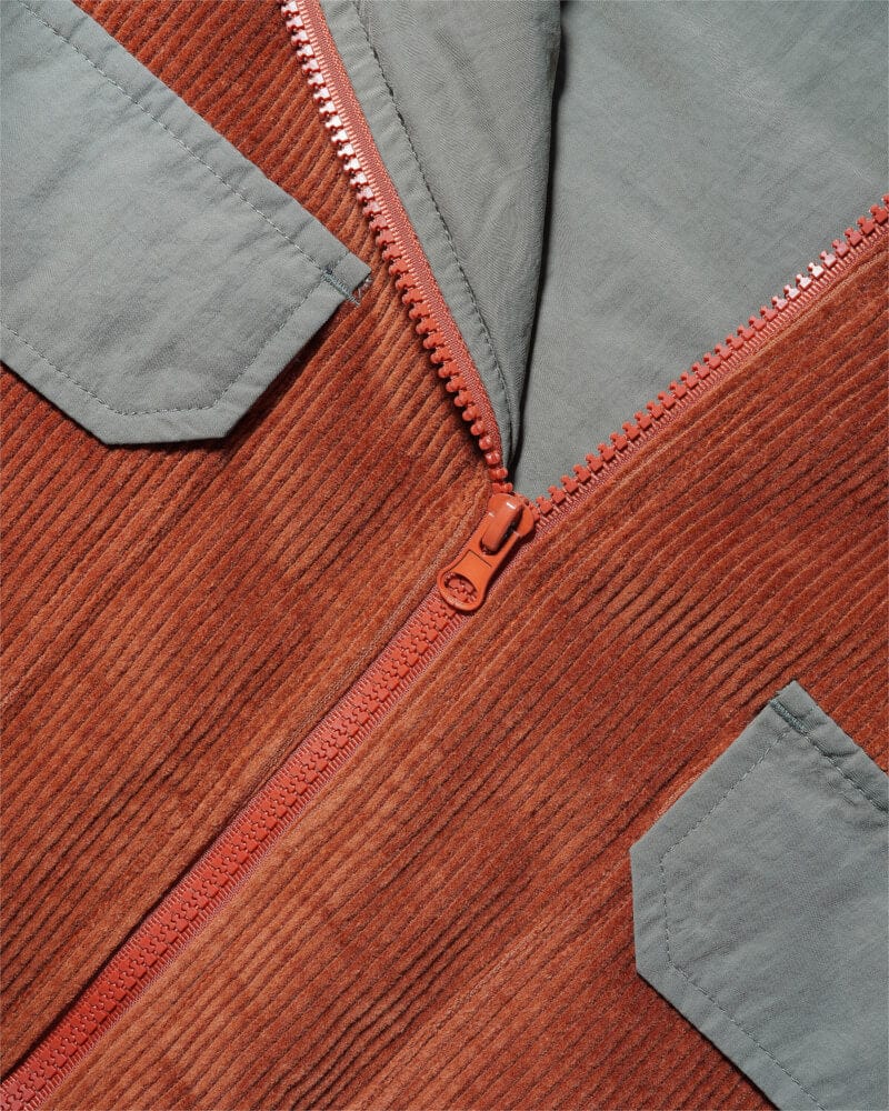 Butter Goods x Smurf Forage Corduroy Vest Rust - 50-50 Skate Shop