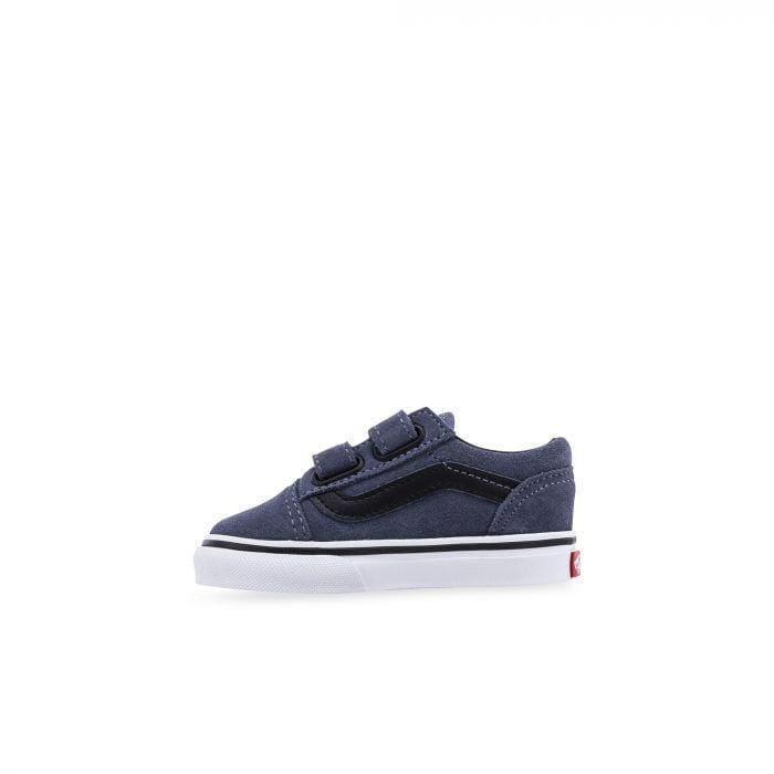 Vans Toddler Old Skool V (Suede) Grisaille Black - 50-50 Skate Shop