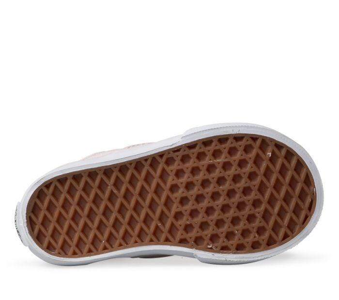 Vans Toddler Authentic Elastic Lace Rainbow Shine Heavenly Pink True White - 50-50 Skate Shop