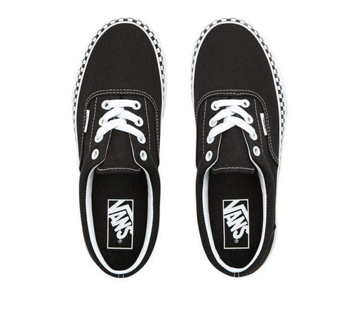 Vans Era (Check Foxing) Black True White - 50-50 Skate Shop