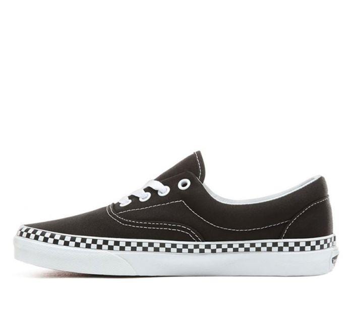 Vans Era (Check Foxing) Black True White - 50-50 Skate Shop