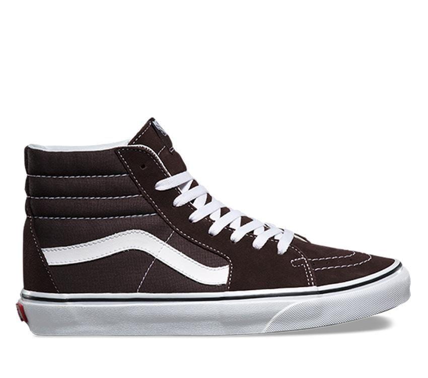 Vans Sk8 Hi Chocolate Torte True White - 50-50 Skate Shop