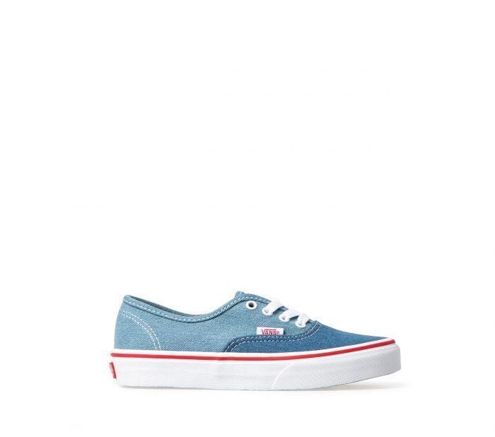 Vans Kids Authentic Denim 2 Tone Blue True White - 50-50 Skate Shop