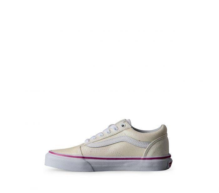 Vans Kids Old Skool (Glitter) Rainbow White - 50-50 Skate Shop