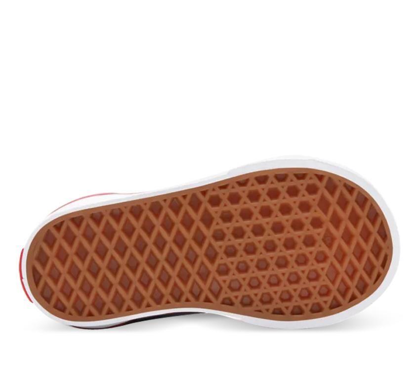 Vans Toddler Old Skool V (Color Block) Baja Blue High Risk Red - 50-50 Skate Shop