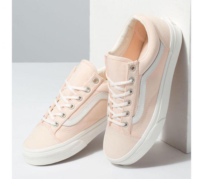 Vans Style 36 (Brushed Twill) Vanilla Cream/Snow White - 50-50 Skate Shop