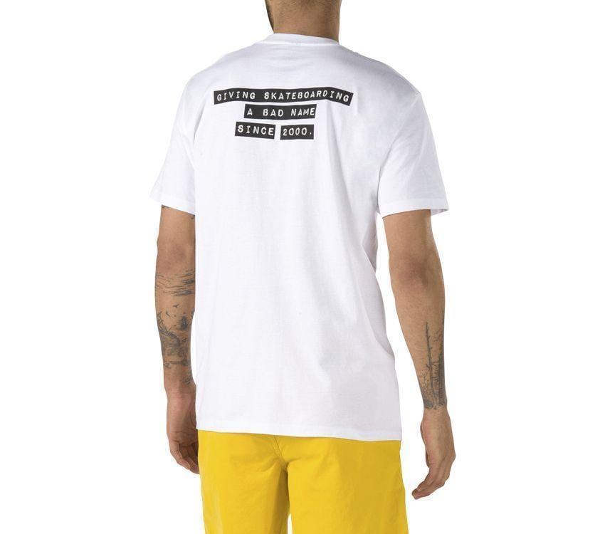 Vans x Baker Short Sleeve Tee White - 50-50 Skate Shop