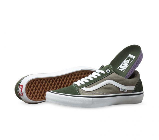 Vans Old Skool Pro Forest White - 50-50 Skate Shop
