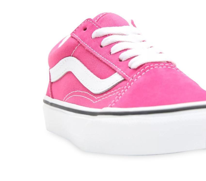 Vans Kids Old Skool Fuchsia Purple True White - 50-50 Skate Shop
