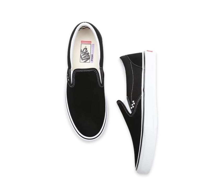Vans Skate Slip On Black White - 50-50 Skate Shop