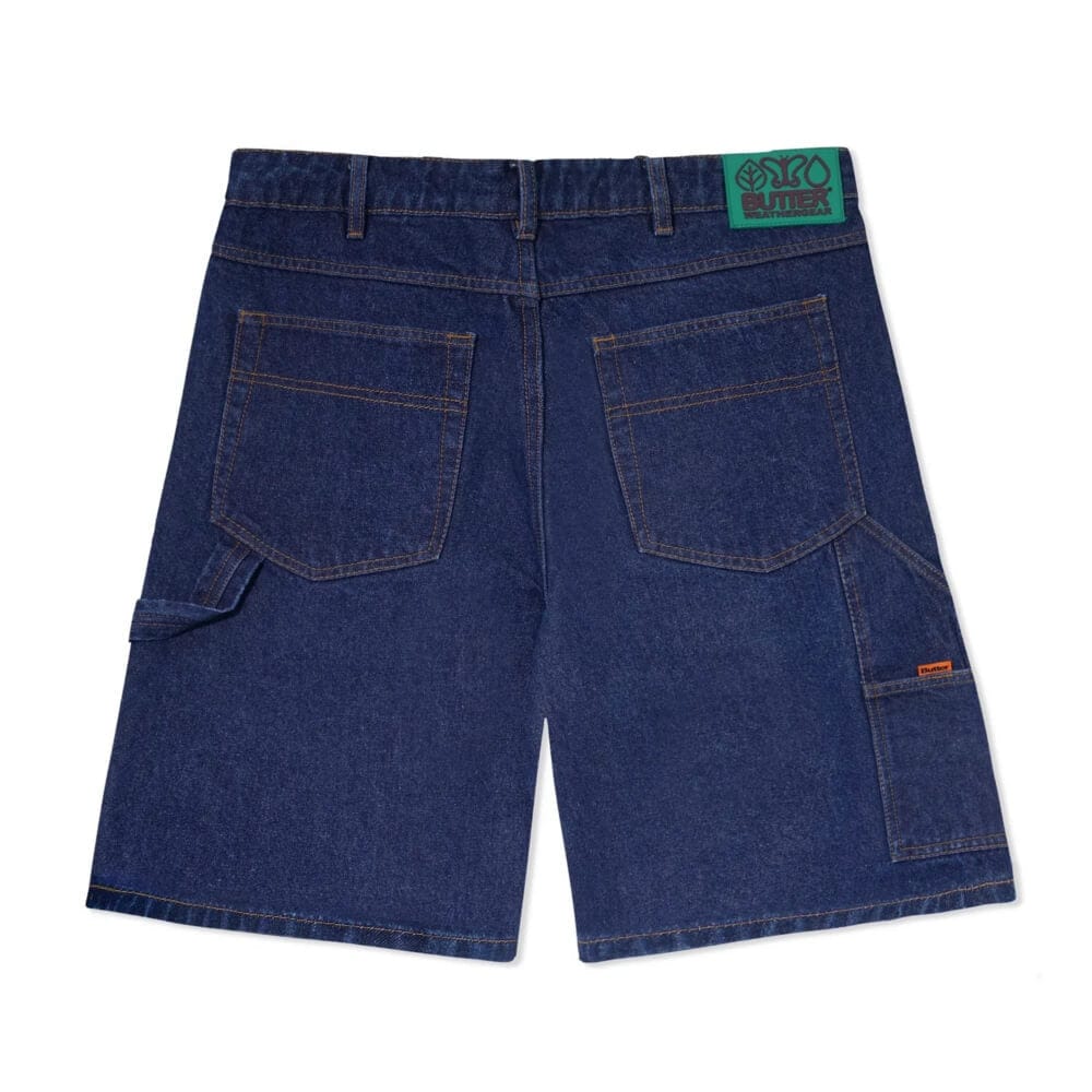 Butter Goods Weathergear Heavyweight Denim Shorts Dark Indigo - 50-50 Skate Shop