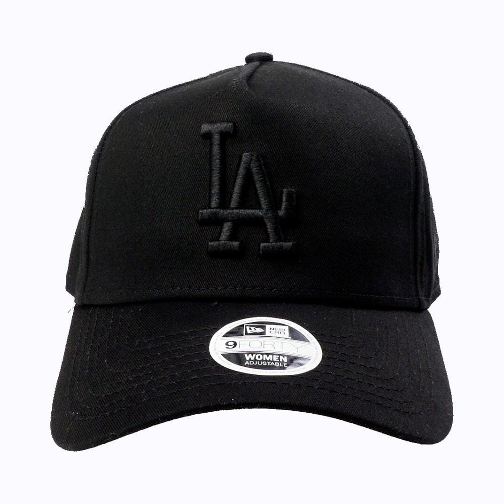 New Era 9FORTY Women Los Angeles Dodgers Black White - 50-50 Skate Shop