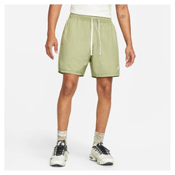 Nike Mens Woven Lined Flow Shorts Alligator White - 50-50 Skate Shop
