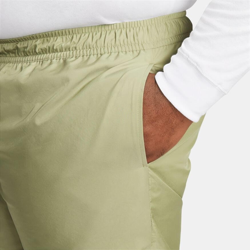 Nike Mens Woven Lined Flow Shorts Alligator White - 50-50 Skate Shop