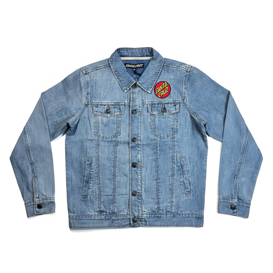 Santa Cruz Big Dot Denim Jacket - 50-50 Skate Shop