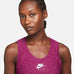 Nike Air Dri-FIT Women's Running Tank Top Sangria Amethyst Wave