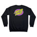 Santa Cruz Psychedelic Dot Crewneck Black - 50-50 Skate Shop