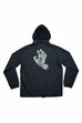 Santa Cruz Screaming Hand Coach Jacket Black - 50-50 Skate Shop