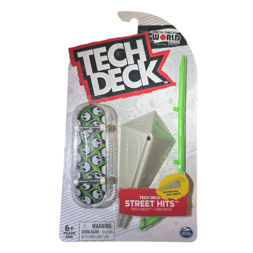 Tech Deck Street Hits Blind Arched Rail Green - 50-50 Skate Shop