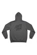 Santa Cruz Keyline Sherpa Zip Hoodie Overcast - 50-50 Skate Shop
