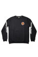 Santa Cruz Ringed Dot Crewneck Black - 50-50 Skate Shop