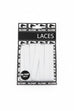 Globe Flat High Top Laces 180cm White (Pair)