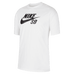 Nike SB Men's Logo Skate T-Shirt HBR White Black - 50-50 Skate Shop
