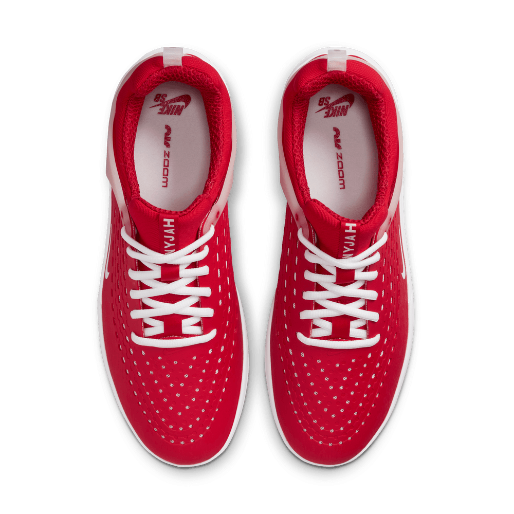 Nike SB Nyjah Huston Zoom Nyjah 3 University Red White University Red