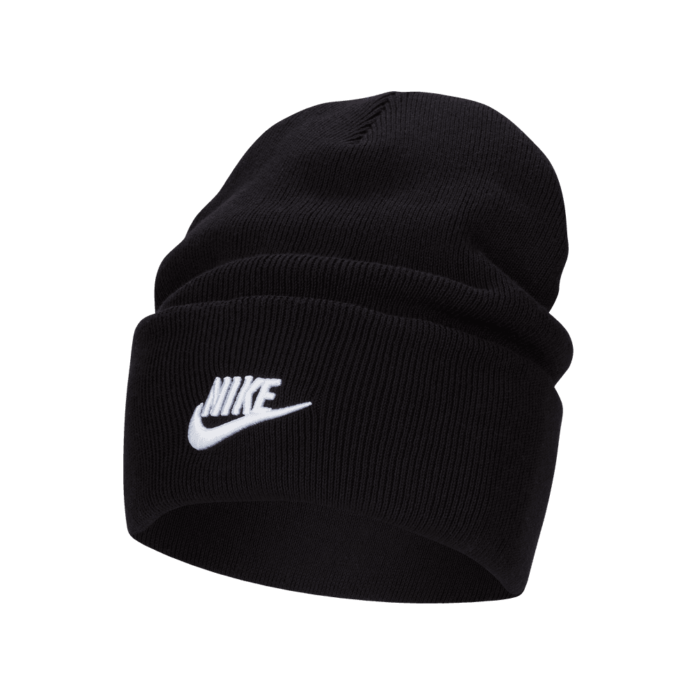 Nike Peak Tall Cuff Futura Beanie Black White Afterpay Zip Pay