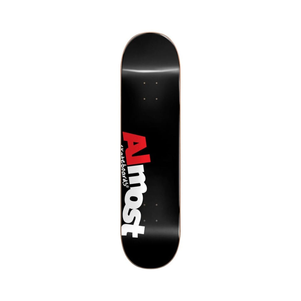 Almost Skateboard Deck Most HYB 8.25" x 32.1" Black 14.25" WB