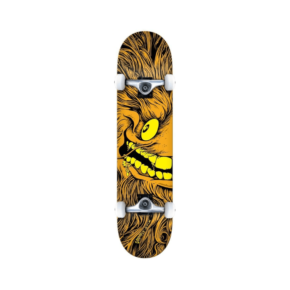 Anti Hero Skateboard Complete Grimple Full Face 7.3" x 29.3" Orange 12.875" WB - 50-50 Skate Shop