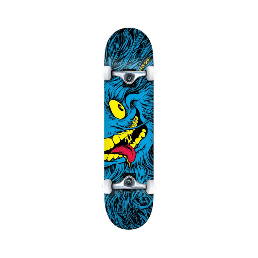 Anti Hero Skateboard Complete Grimple Full Face 8.25" x Blue - 50-50 Skate Shop