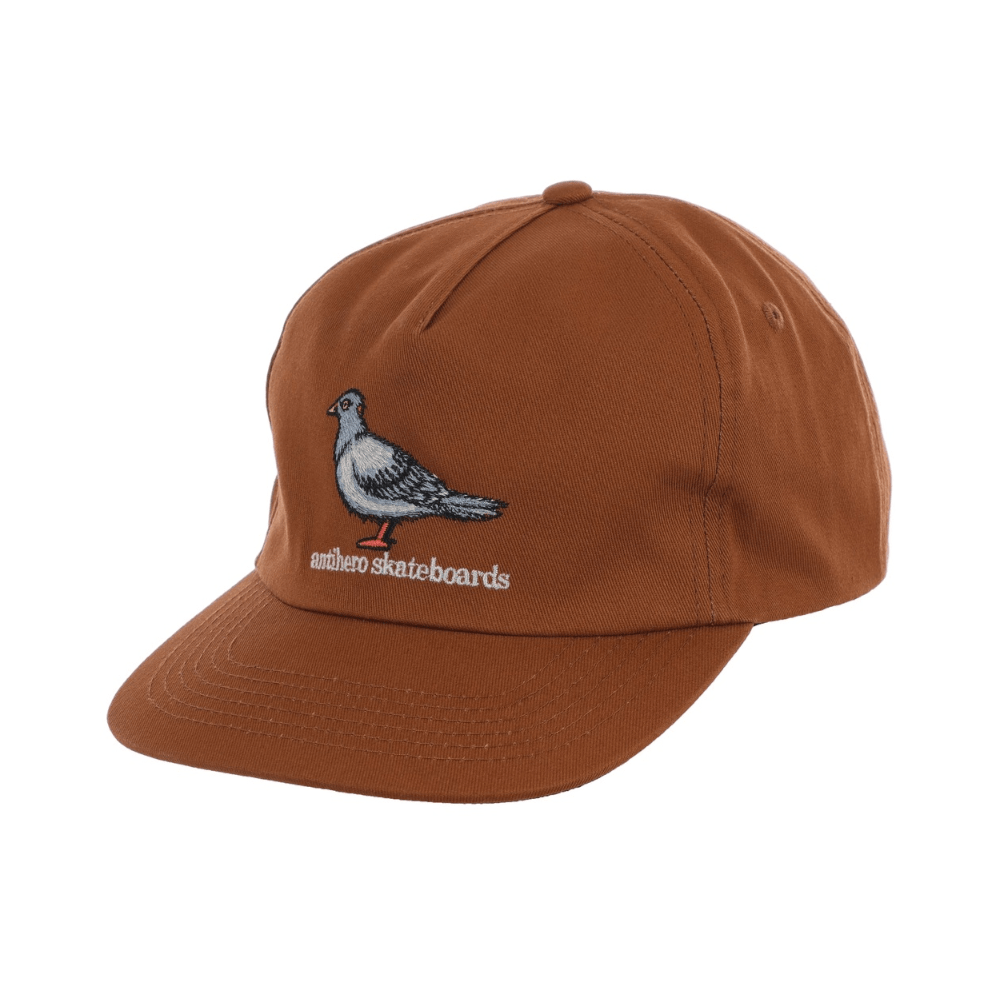 Antihero Skate Cap Adjustable LIL Pigeon Brown - 50-50 Skate Shop