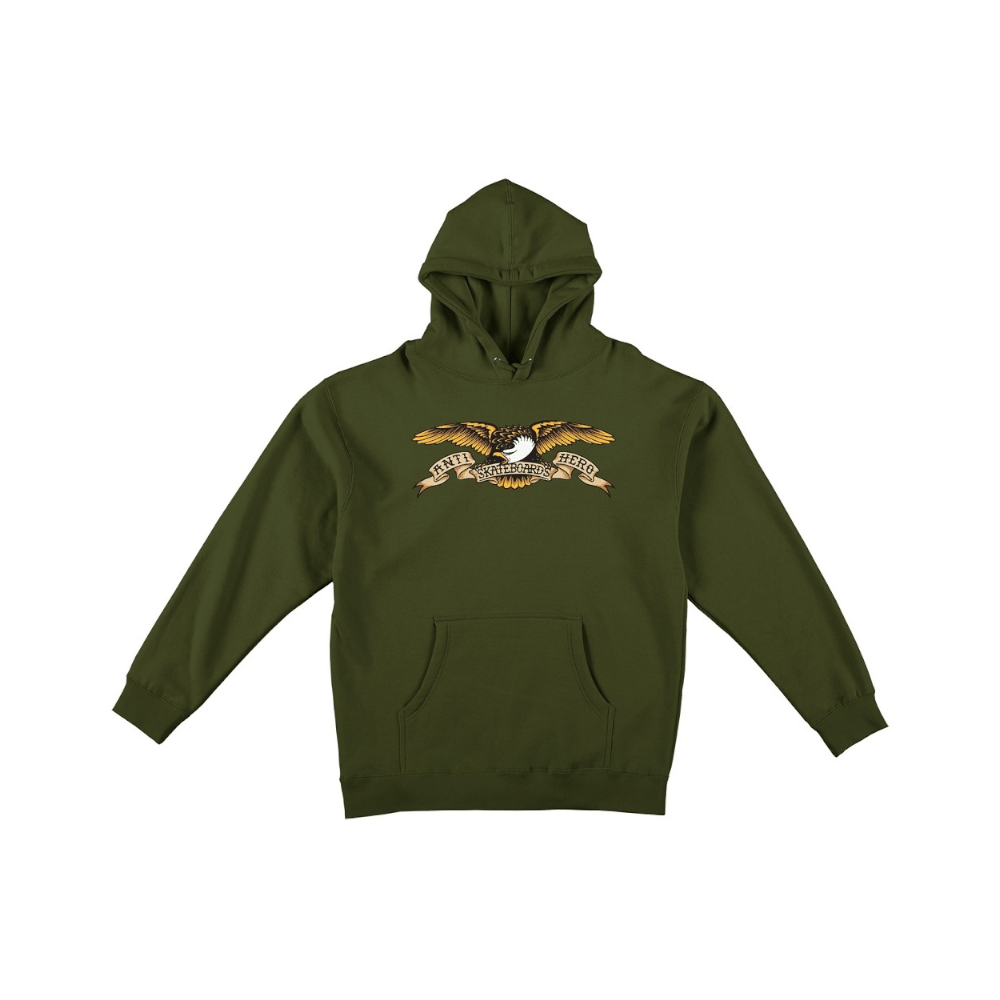 Antihero Skate Sweater Hoodie Eagle Army - 50-50 Skate Shop