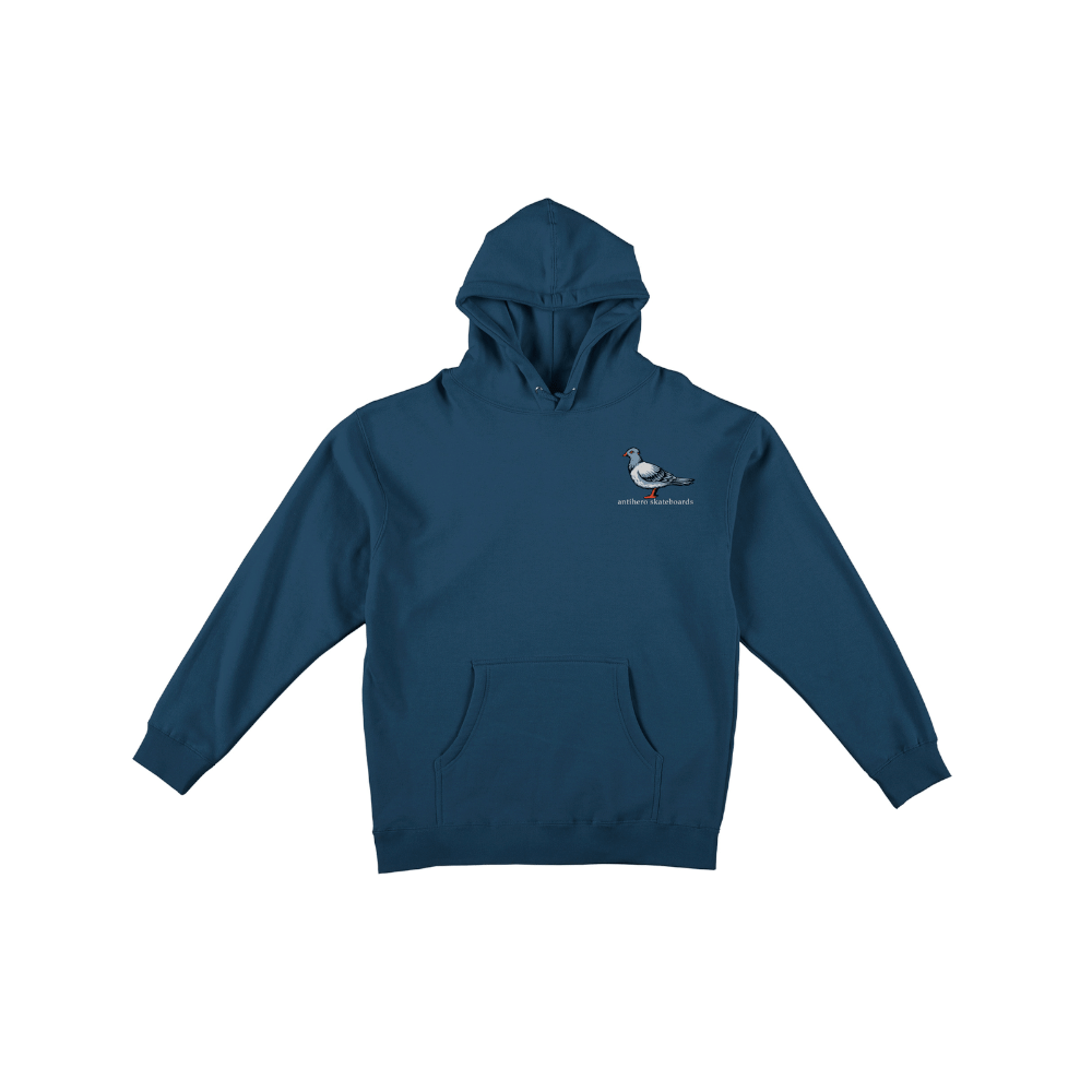 Antihero Skate Sweater Hoodie LIL Pigeon Slate Blue - 50-50 Skate Shop