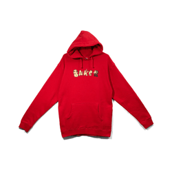 Baker Skate Friends Hoodie Red - 50-50 Skate Shop