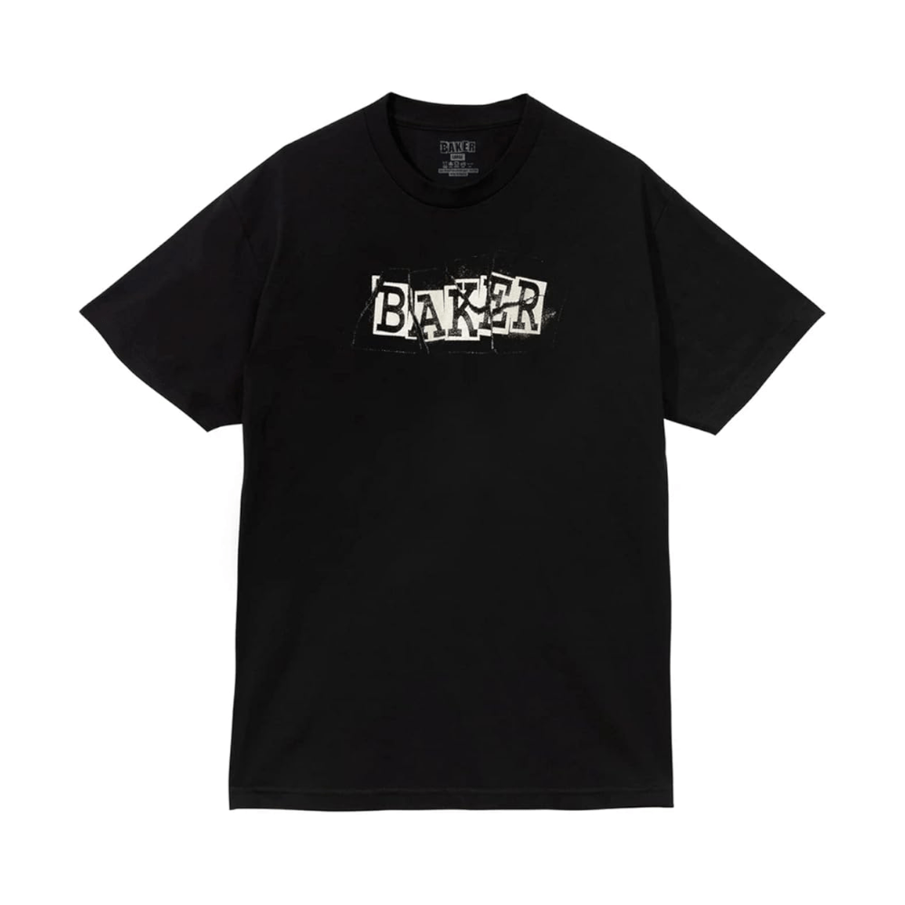 Baker Skate Torn Tee Black - 50-50 Skate Shop