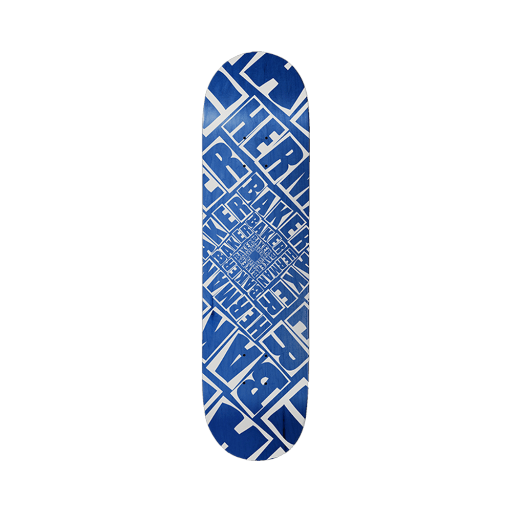 Baker Skateboard Deck Herman Labyrinth Blue 8.0" x 31.5" 14.25" WB - 50-50 Skate Shop