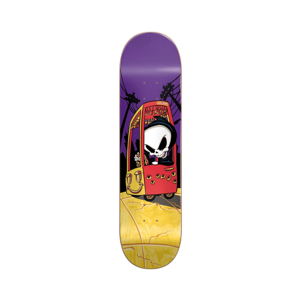 Blind Skateboard Deck Jake Ilardi Reaper Drive By R7 8.25" x 32.1" Purple 14.25" WB