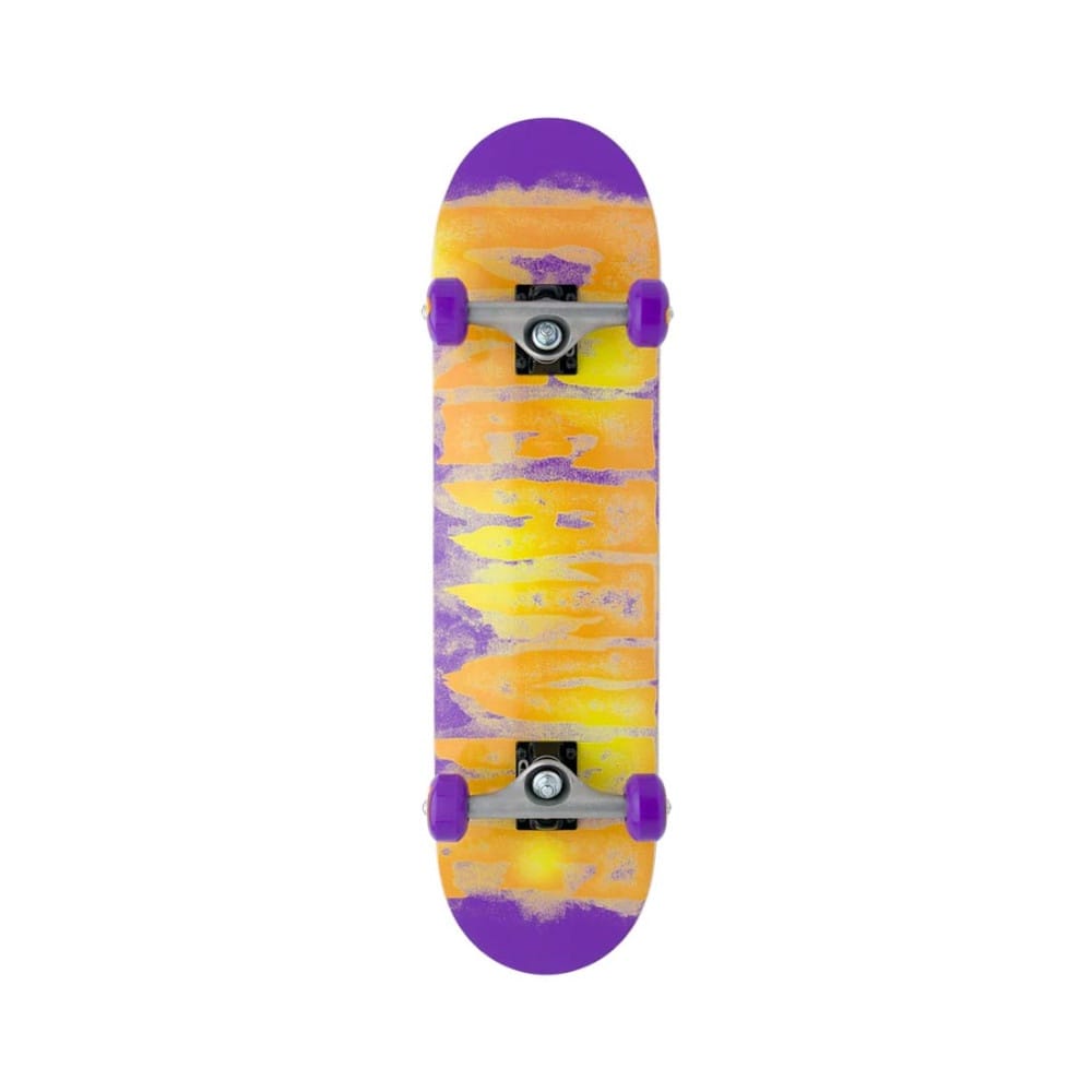 Creature Skateboard Complete Erosion Mini 7.75" x 30" Purple 12.93" WB