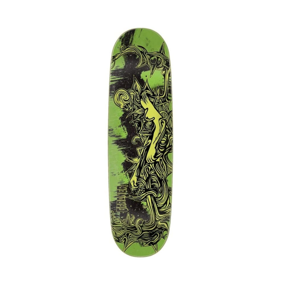 Creature Skateboard Deck Gardner Shatter Proof Pro 8.84" x 31.42" Green 14" WB