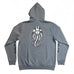 Santa Cruz Serpiente Pop Hoodie Grey Heather - 50-50 Skate Shop