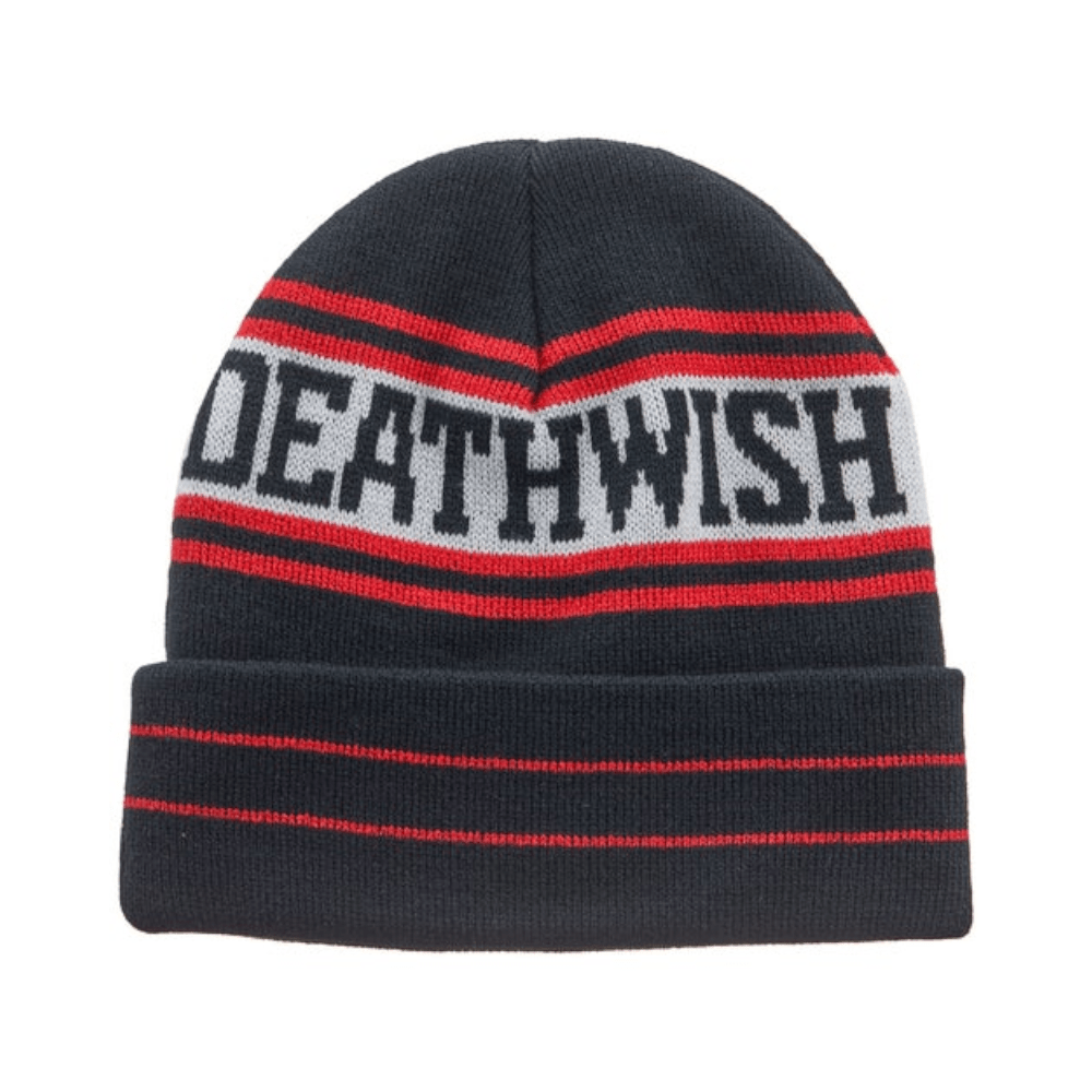 Deathwish Skate The Truth Beanie Black Red - 50-50 Skate Shop