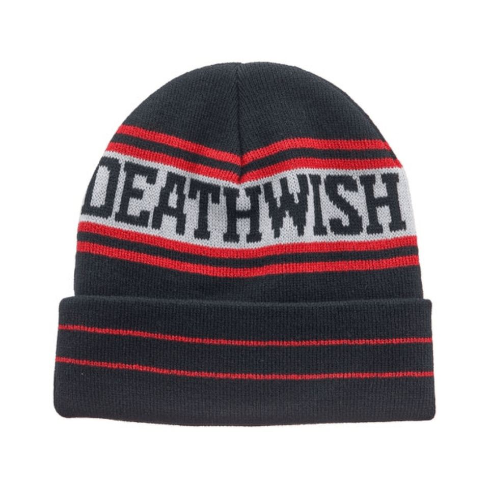 Deathwish Skate The Truth Beanie Black Red - 50-50 Skate Shop