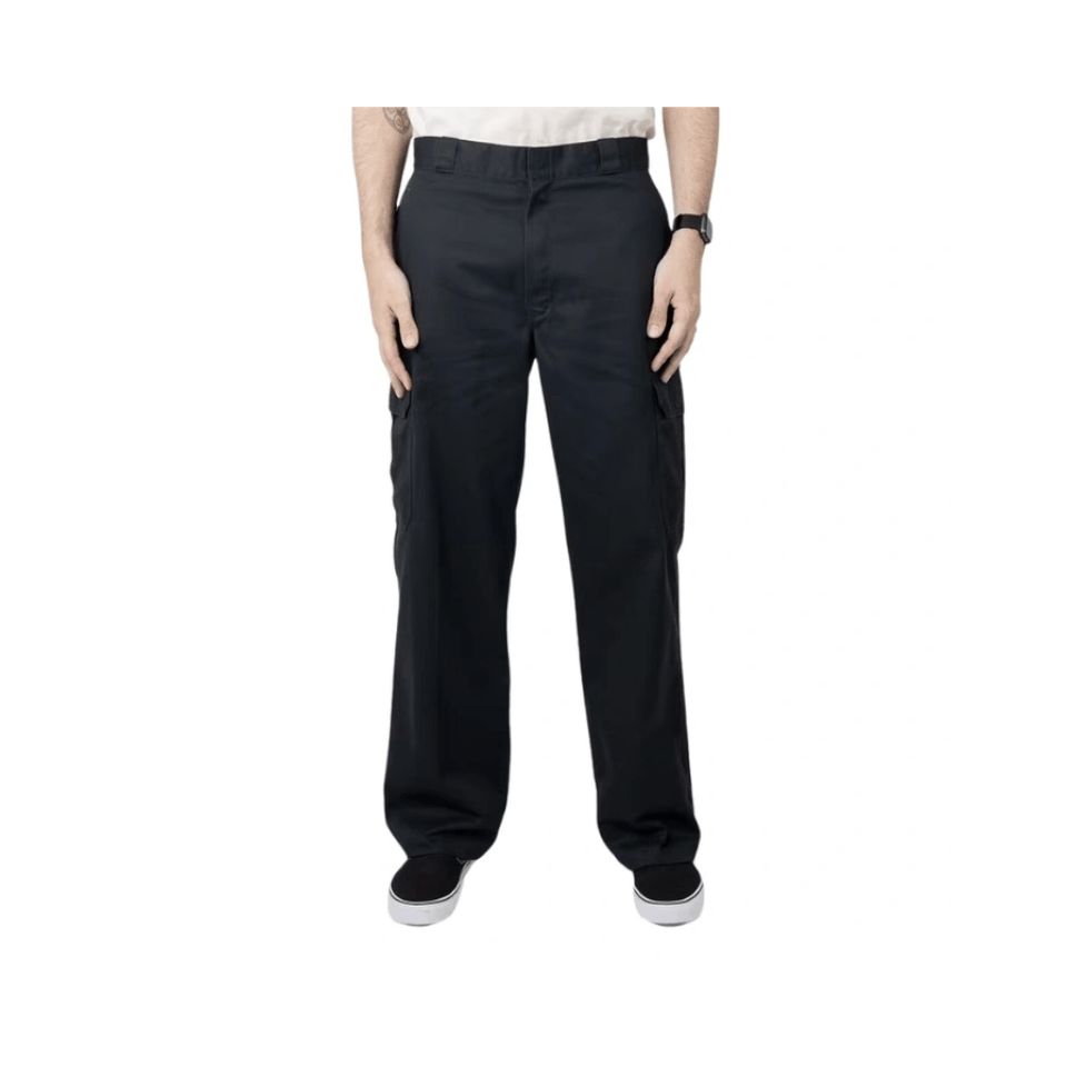 Dickies 852AU Super Baggy Loose Fit Pants Black - 50-50 Skate Shop