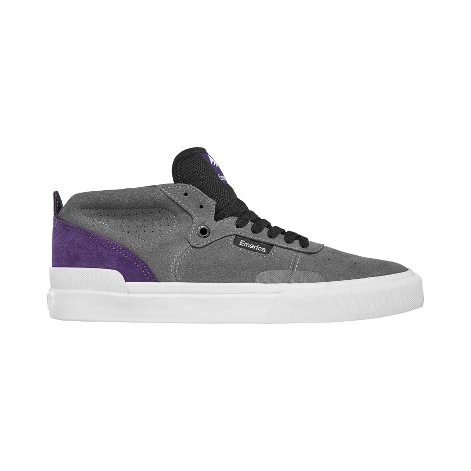 Emerica Skate Pillar Grey Purple - 50-50 Skate Shop