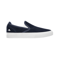Emerica Skate Wino G6 Slip On Kevin Baekkel Navy White - 50-50 Skate Shop