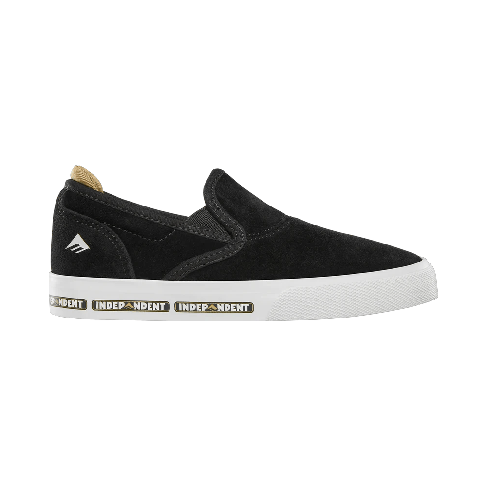 Emerica Skate Wino G6 Slip On X Independent Black - 50-50 Skate Shop