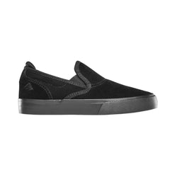 Emerica Skate Wino G6 Slip On Youth Black Black - 50-50 Skate Shop